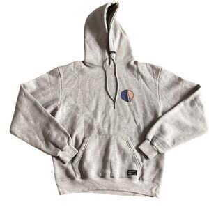 Brownbreath Streetwear Quality Grey Unisex Hoodie‎ Sweatshirt Large